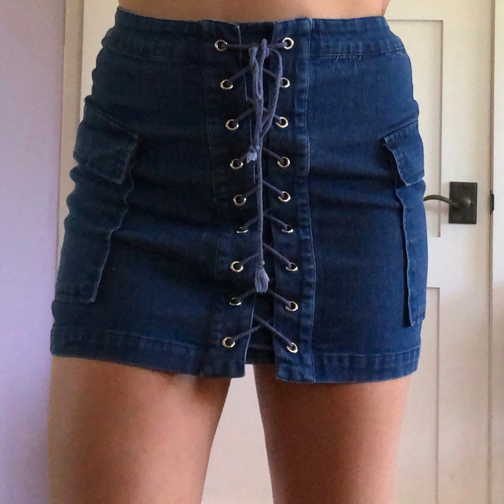 Jean skirt